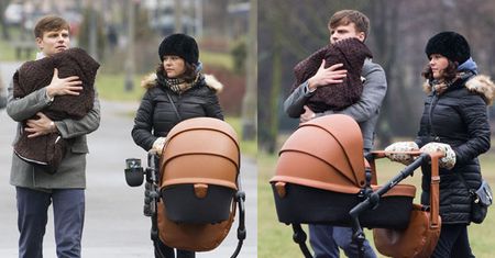 Cichopki NA PIERWSZYM SPACERZE z córką! (ZDJĘCIA)