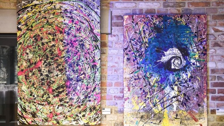 Tak wyglądał wernisaż Sebastiana Fabijańskiego