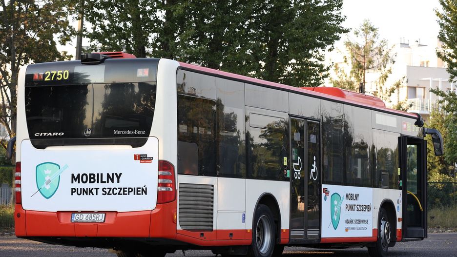 Mobilny punkt szczepień dla gdańskich szkół startuje w poniedziałek 13 września