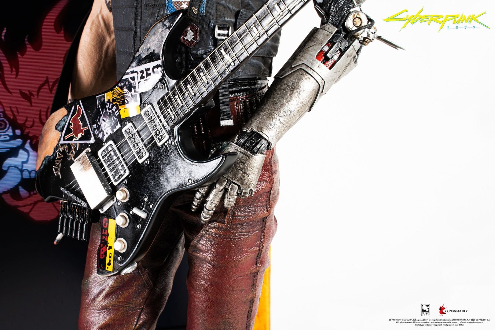 Pure Arts - figurka Johnny'ego Silverhanda z Cyberpunka 2077