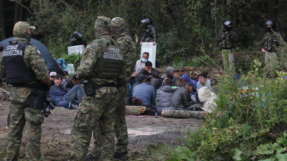 Kryzys na granicy. Ponad połowa migrantów nie złożyła wniosku o azyl 