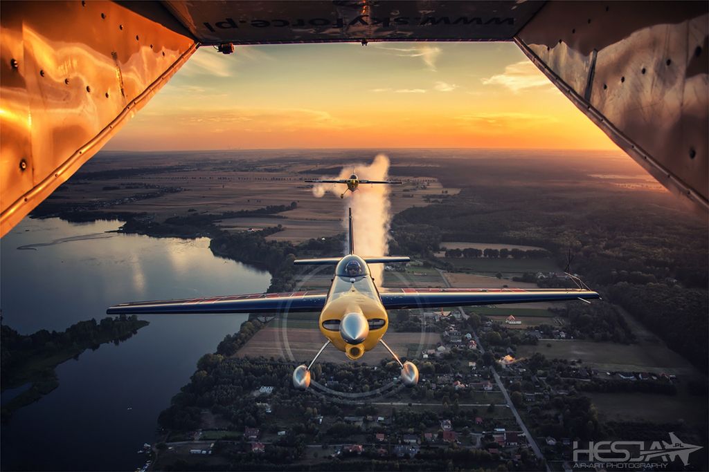 Dzięki fotografii wzbił się w przestworza. Sławek hesja Krajniewski dokumentował 100-lecie Polskich Sił Powietrznych 14
