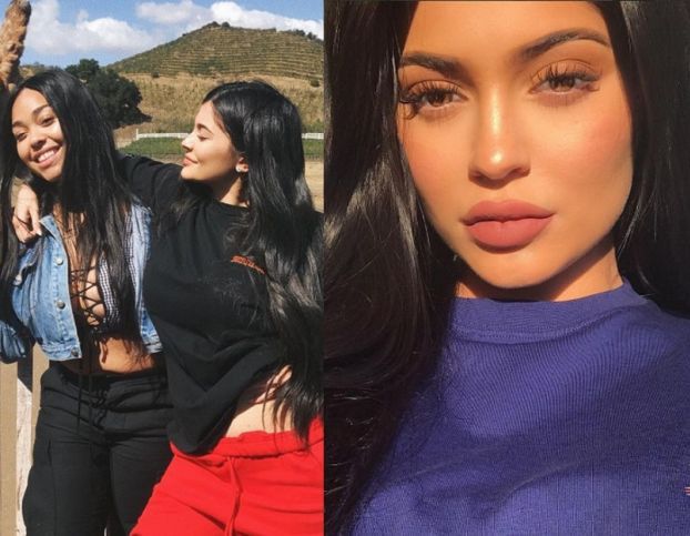 Kylie Jenner pokazała zdjęcie swojego brzucha. Jest płaski... (FOTO)