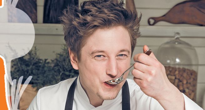 „Szybko a zdrowo” - prowadzący „Top Chef” reklamuje zupy Marwit