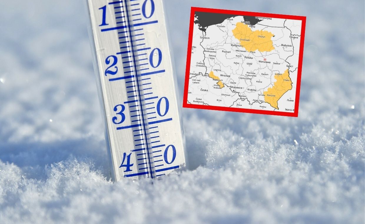 wiadomości,aktualności,WP Wiadomości Najnowsze alerty IMGW. Dwa regiony w okowach mrozu