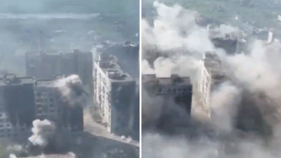 Krwawe walki o Bachmut