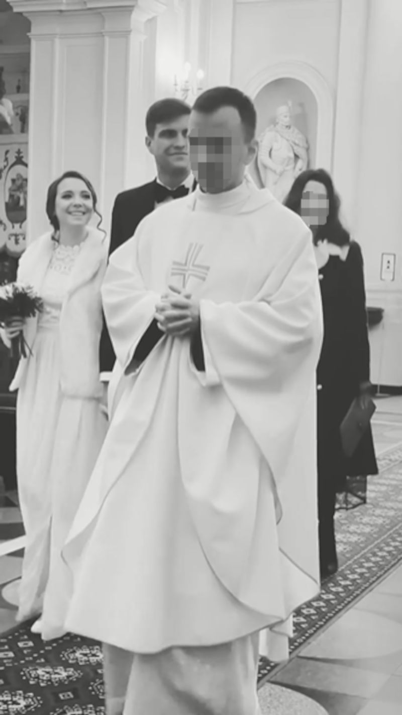Syn Pawła Deląga poślubił ukochaną 