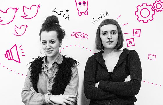 Joanna Kurowska i Anna Kućma w FFW Communication