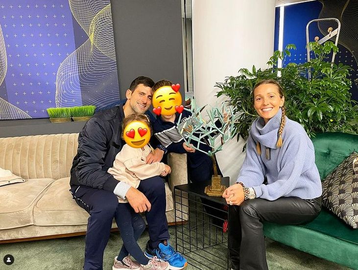 Novak Djokovic i Jelena Djokovic