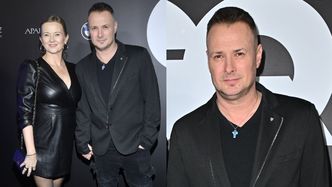 Paweł Małaszyński wpadł na premierę "GQ" w towarzystwie żony. Fajna z nich para? (ZDJĘCIA)
