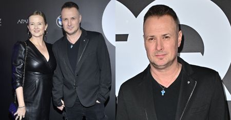 Paweł Małaszyński wpadł na premierę "GQ" w towarzystwie żony. Fajna z nich para? (ZDJĘCIA)