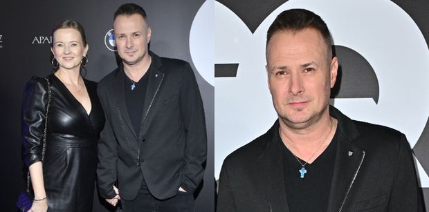 Paweł Małaszyński wpadł na premierę "GQ" w towarzystwie żony. Fajna z nich para? (ZDJĘCIA)