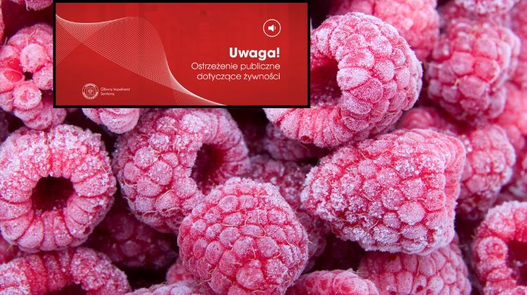 GIS wydał decyzję o wycofaniu mrożonych malin