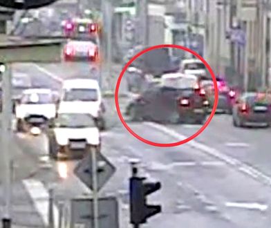 Skasował cztery auta jednocześnie. Pirat drogowy z Lublina w akcji