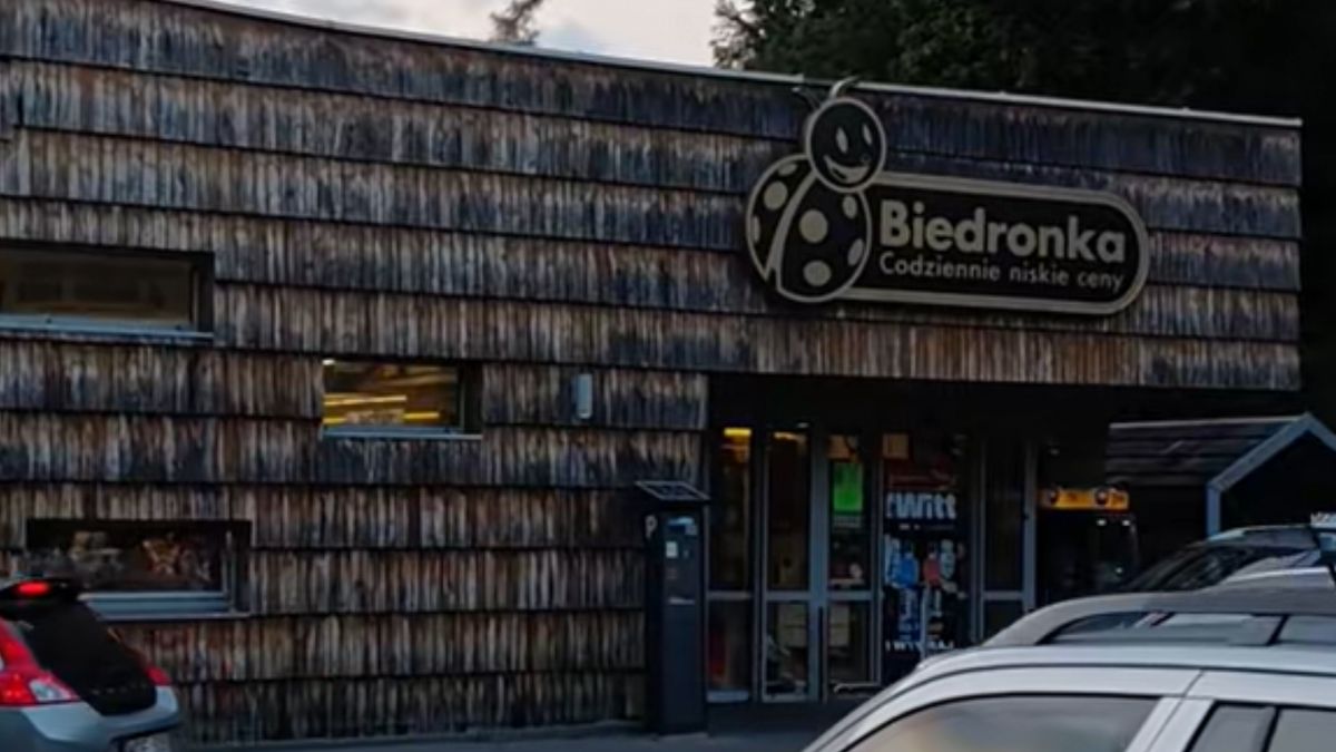 Tak wygląda Biedronka w Zakopanem.