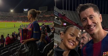 Anna Lewandowska trzyma popcorn i w towarzystwie WAGS DOPINGUJE Roberta Lewandowskiego. Taka żona to skarb?