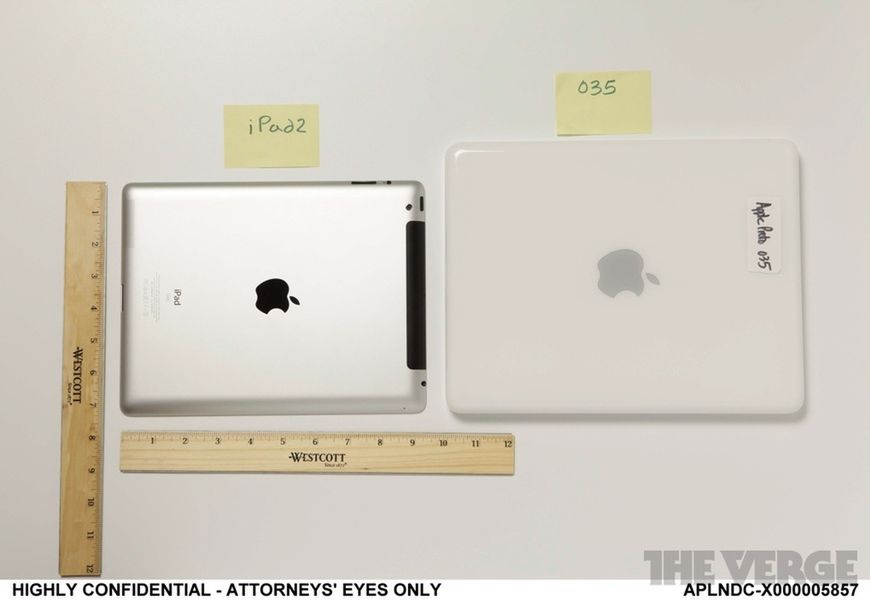 Prototypowy iPad vs iPad 2