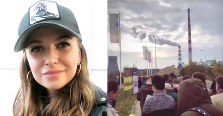 Pisarka Anna Lewandowska ekscytuje się kolejką po jej podpis na targach książki (FOTO)