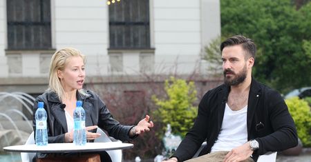 Kasia Warnke i Piotr Stramowski w butach Gucci za 3 tysiące na festiwalu (ZDJĘCIA)