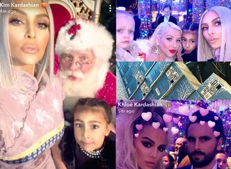 Święta u Kardashianek: Mikołaj, kartony wódki i… brak Kylie! (ZDJĘCIA)