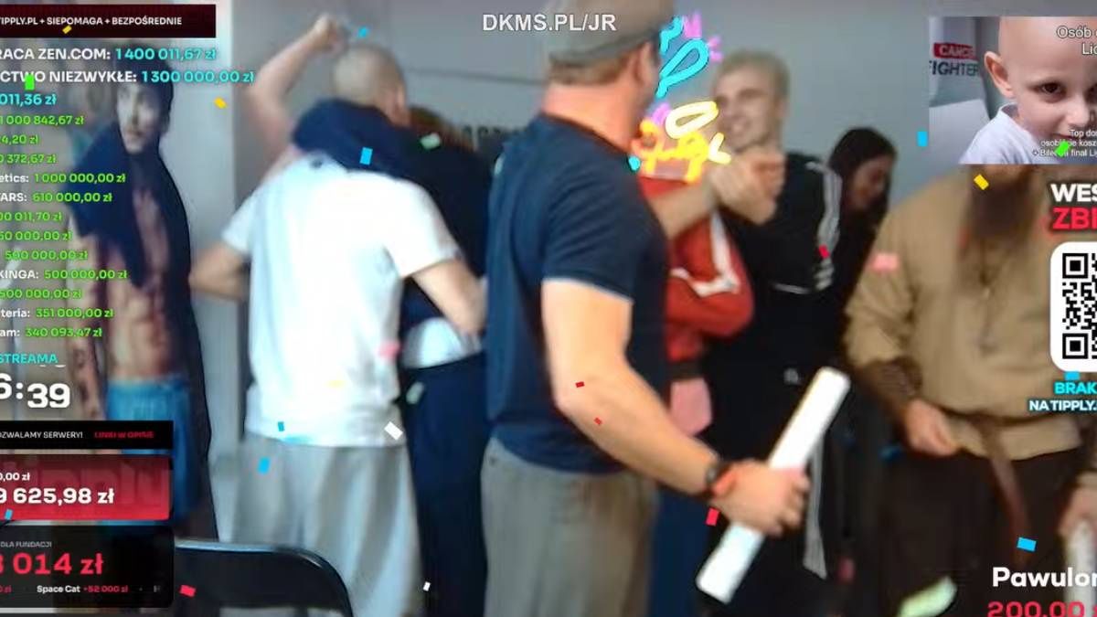 100 milionów złotych na zbiórce Łatwogang dla Fundacji Cancer Fighters