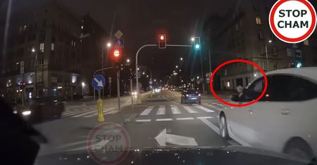 Burza w szklance wody, czyli drogowa agresja o nic. Jeden wart drugiego