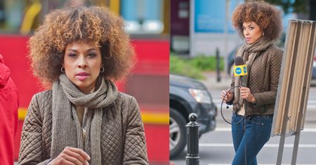 Omenaa Mensah w... afro! (ZDJĘCIA)