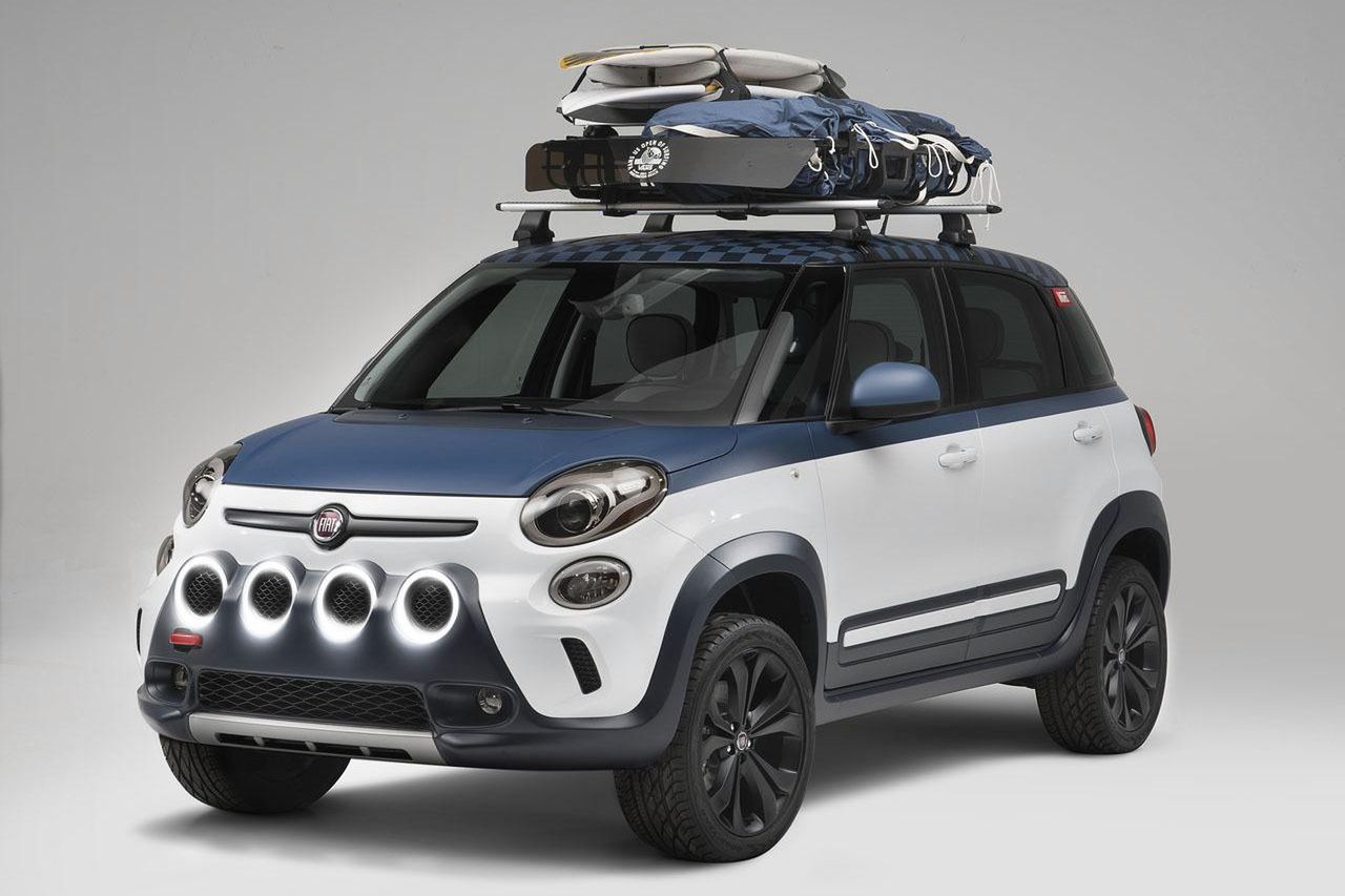 Fiat 500L Vans - koncept dla surfera