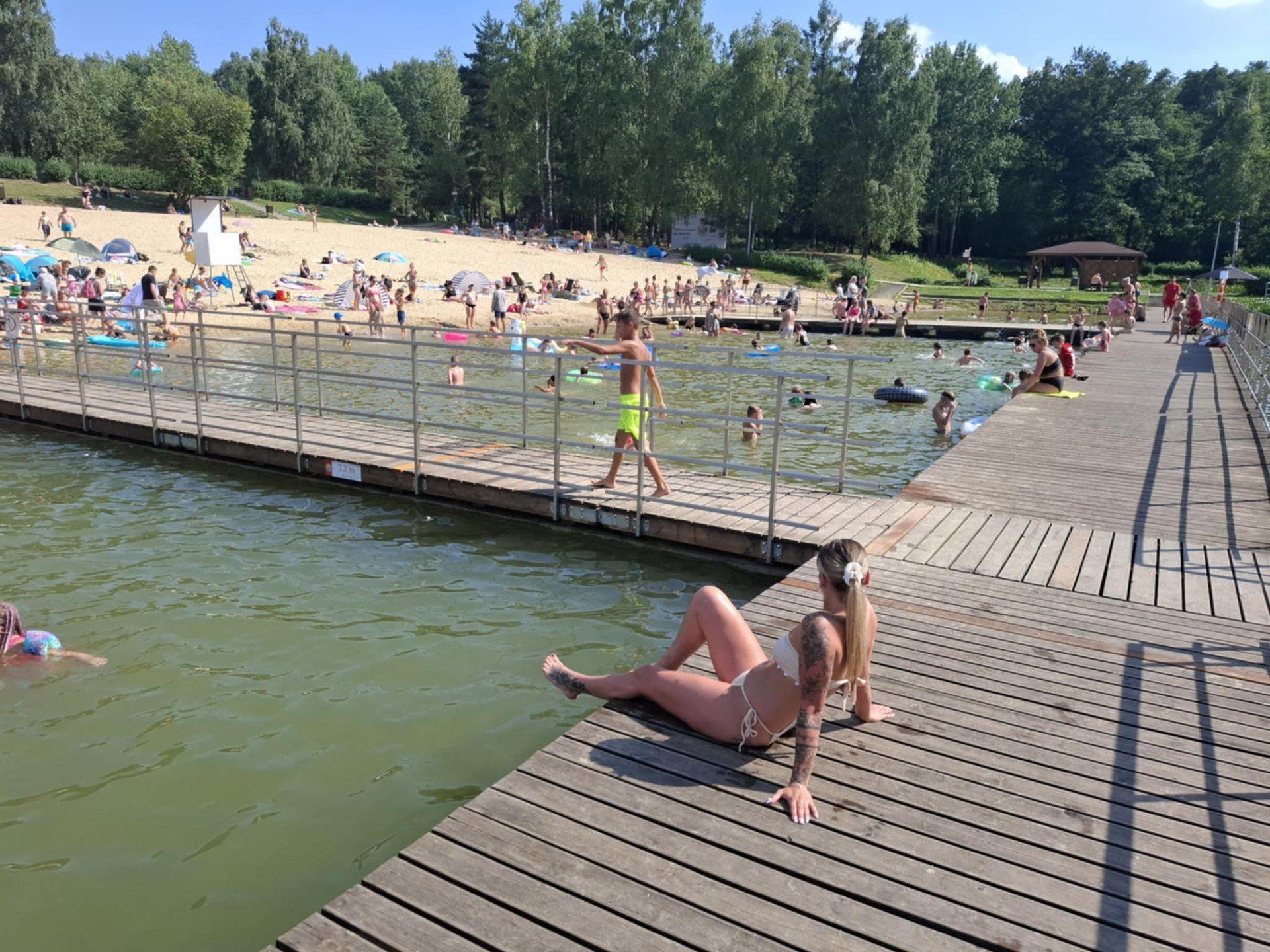 Na Malince jak nad morzem, tylko lepiej. Ciepła woda i bez paragonów grozy