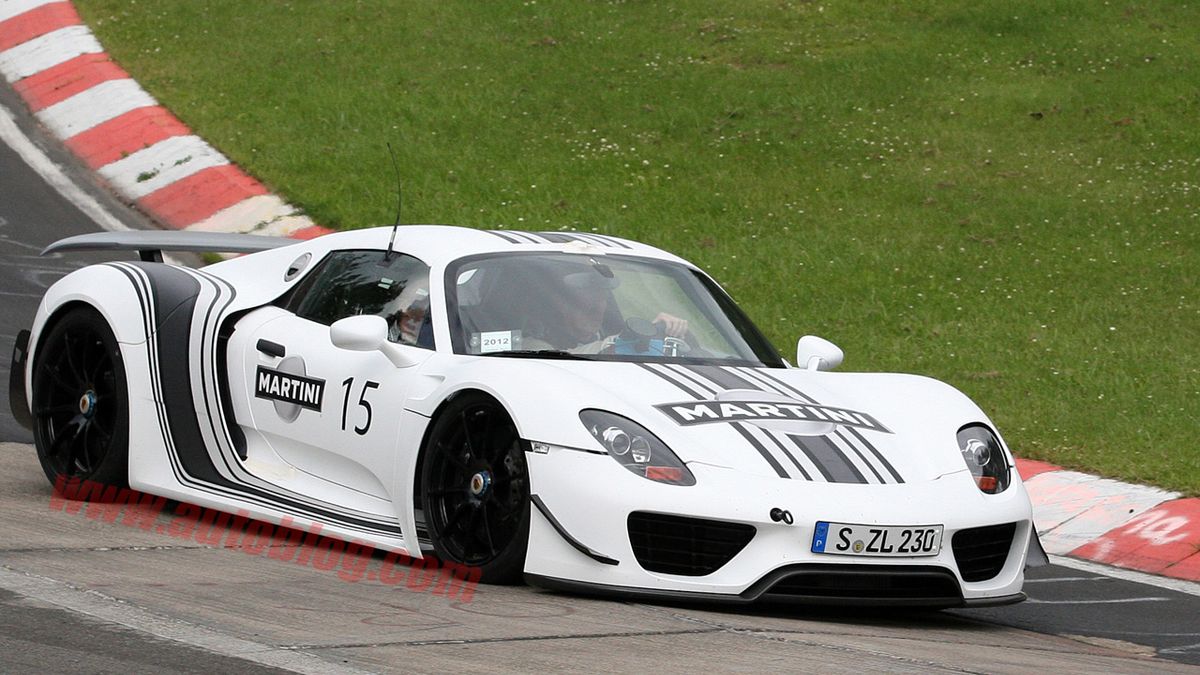 Porsche 918 Spyder w barwach Martini
