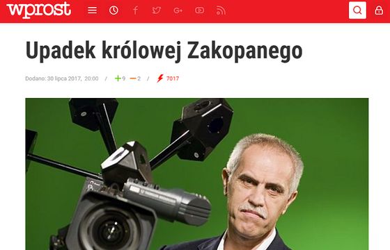 „Wprost” złoży zażalenie na postanowienie sądu o zakazie pisania o Chechlińskiej. „Próba ograniczenia wolności mediów”
