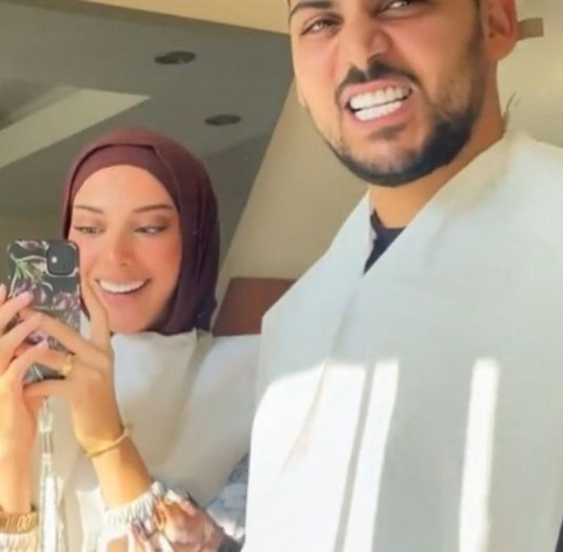 Baraa Bolat z partnerem