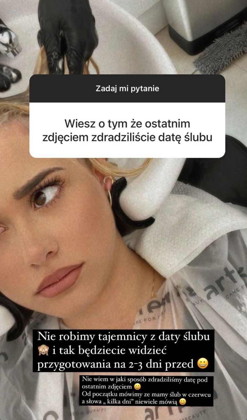 Sylwia Przybysz opowiada o przygotowaniach do ślubu z Janem Dąbrowskim