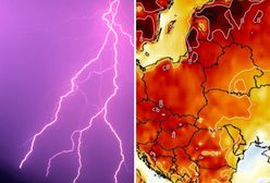 28 stopni i burze z gradem. Gwałtowna zmiana pogody. Mapy robią się purpurowe