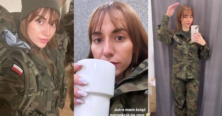 OSTRZEGAMY: Marianna Schreiber wstąpiła do wojska! Są już pierwsze relacje: "Dramat. Dawno tak mnie nikt nie orał" (ZDJĘCIA)