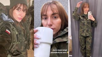 OSTRZEGAMY: Marianna Schreiber wstąpiła do wojska! Są już pierwsze relacje: "Dramat. Dawno tak mnie nikt nie orał" (ZDJĘCIA)