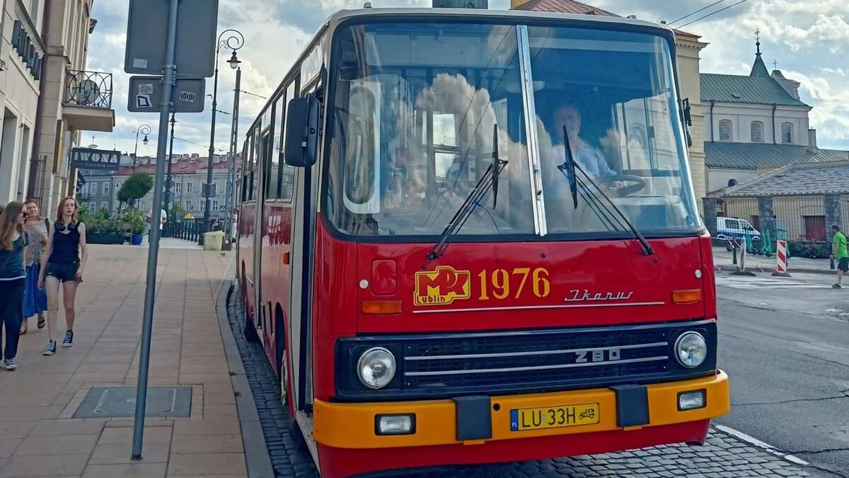 Zabytkowy Ikarus MPK Lublin