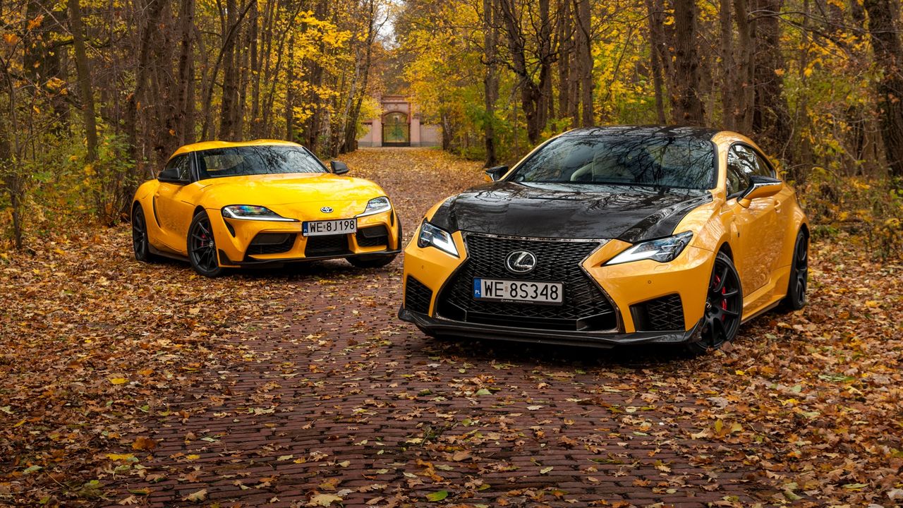 Test: Lexus RC F vs. Toyota GR Supra – żegnajcie