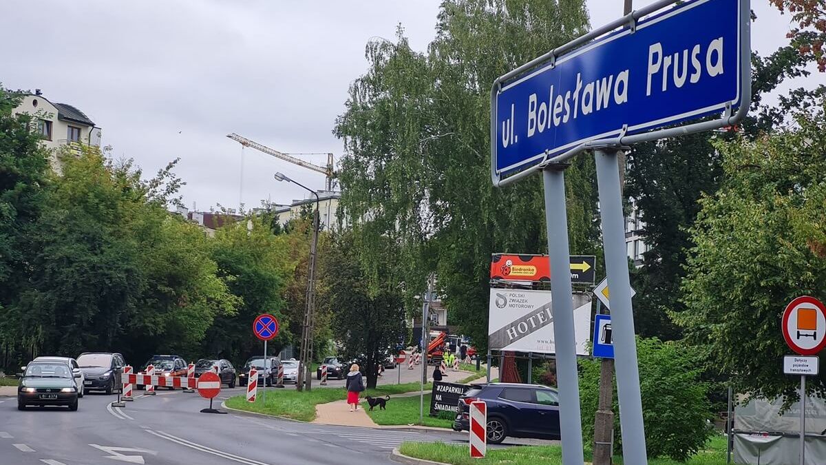 Remont nawierzchni na ul. Prusa