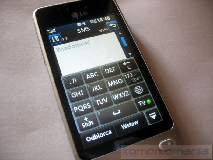 LG Pop GD510 - test 13