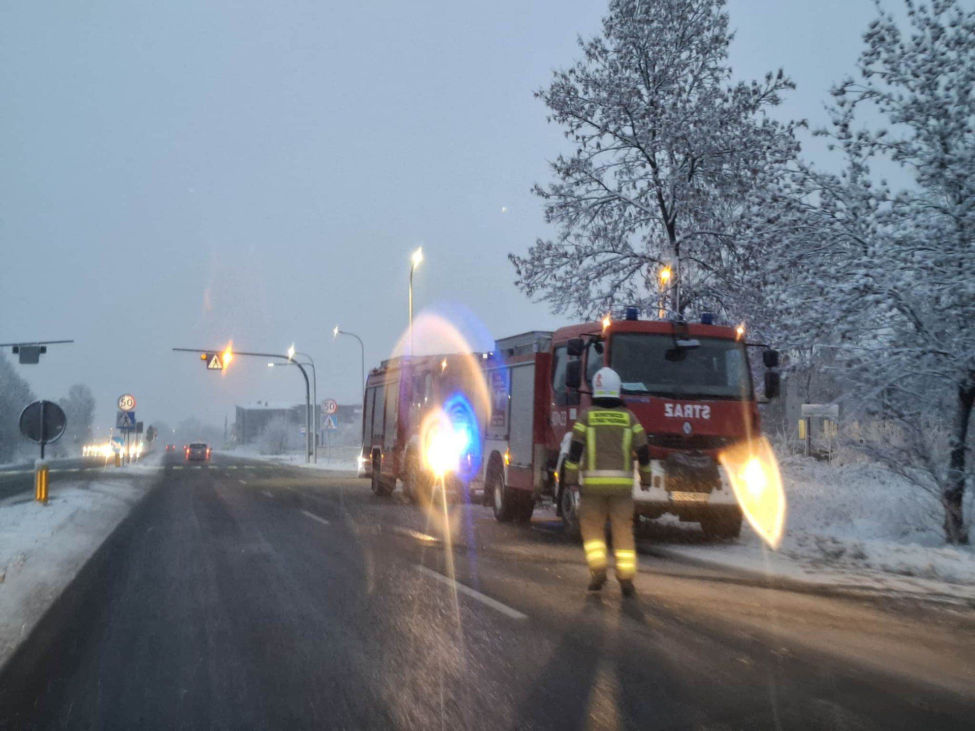 Warunki na drogach w woj. śląskim