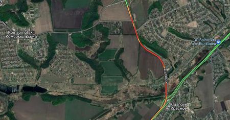 Zauważył to na Mapach Google. Odkrycie na godziny przed rosyjską inwazją