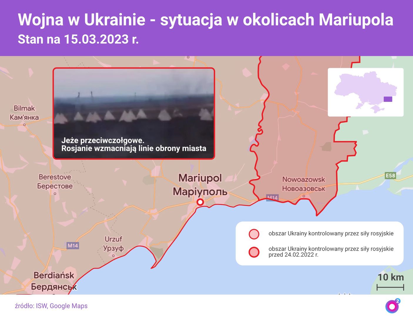 Sytuacja na południu Ukrainy wydaje się odwracać na niekorzyść Rosjan