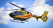 Czarnków: Wypadek na DW 181. Rowerzysta trafił do szpitala