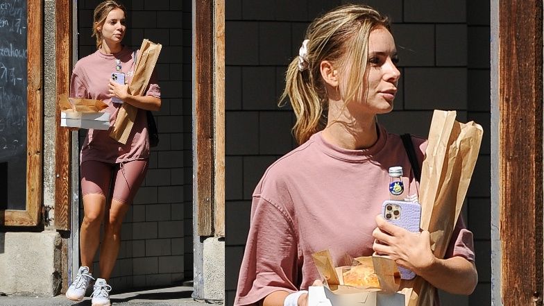 Izabela Janachowska przyjechała po bułki bentleyem