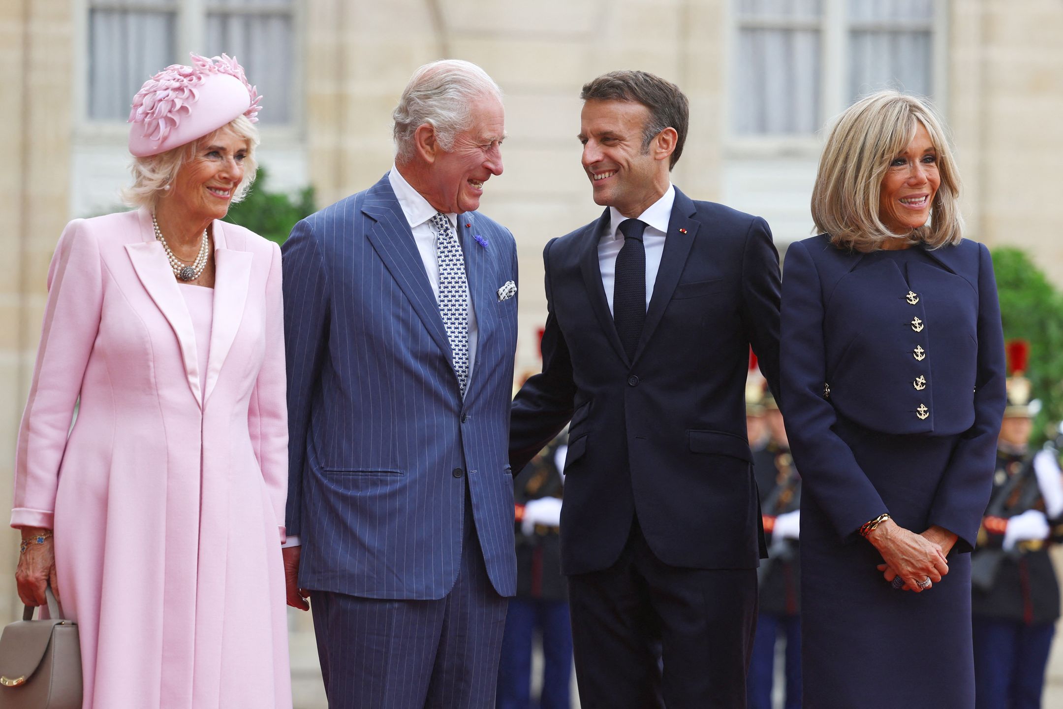 Król Karol III i królowa Camilla odwiedzili Francję