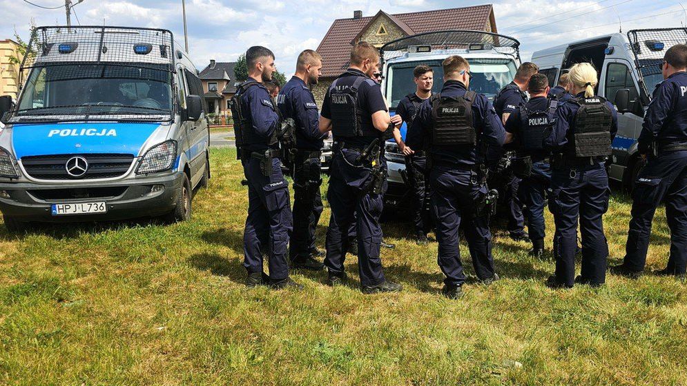W działania byli zaangażowani policjanci z całej Opolszczyzny