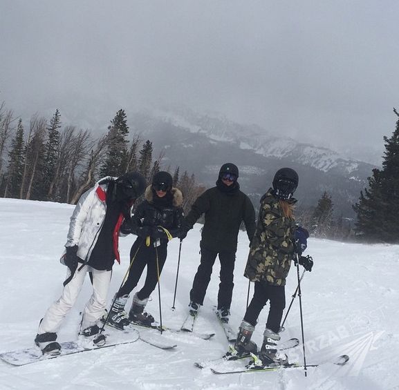 Kim Kardashian na nartach
: Instagram