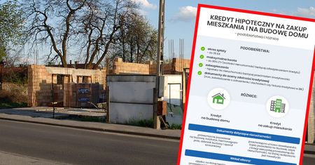 Kredyt hipoteczny na budowę domu i na zakup mieszkania. Czym się różnią?