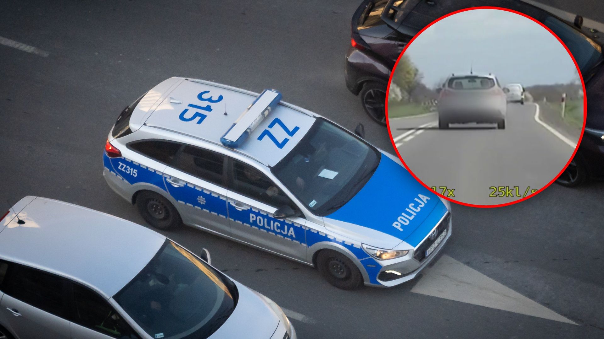 26 pkt karnych w chwilę. Kierująca Fordem gwałtownie się doigrała